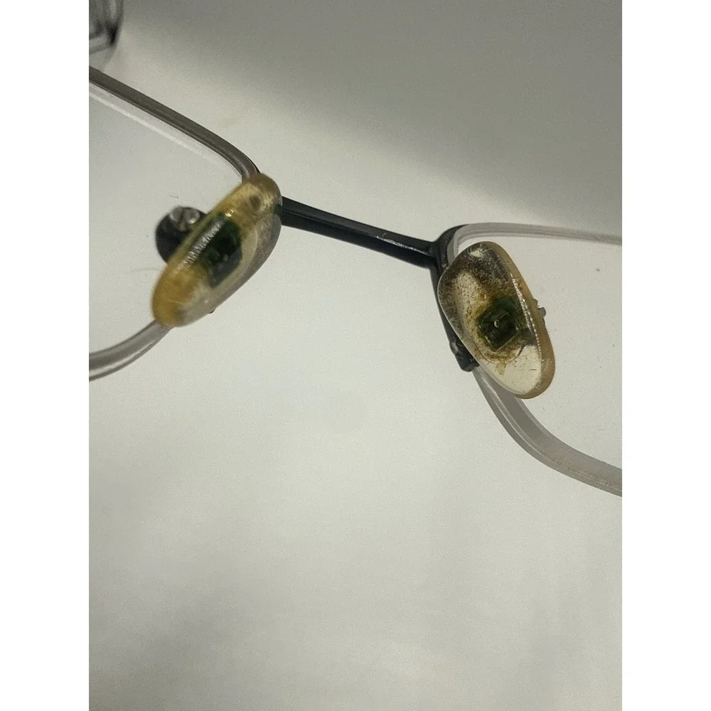 Oleg Cassini OC0426 001 Eyeglasses Frames Semi Rimless Grey Marble 53-18-135